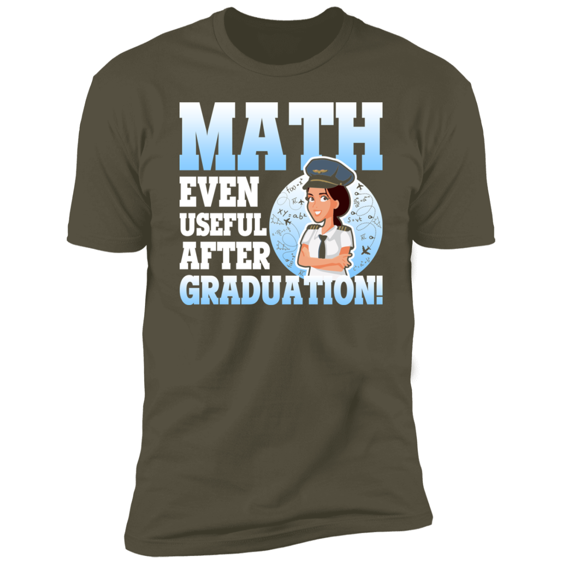 Pilot Math Premium Short Sleeve Tee